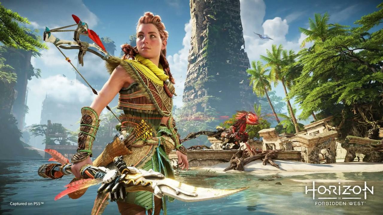 Horizon Forbidden West na porównaniu graficznym z pierwszą częścią.