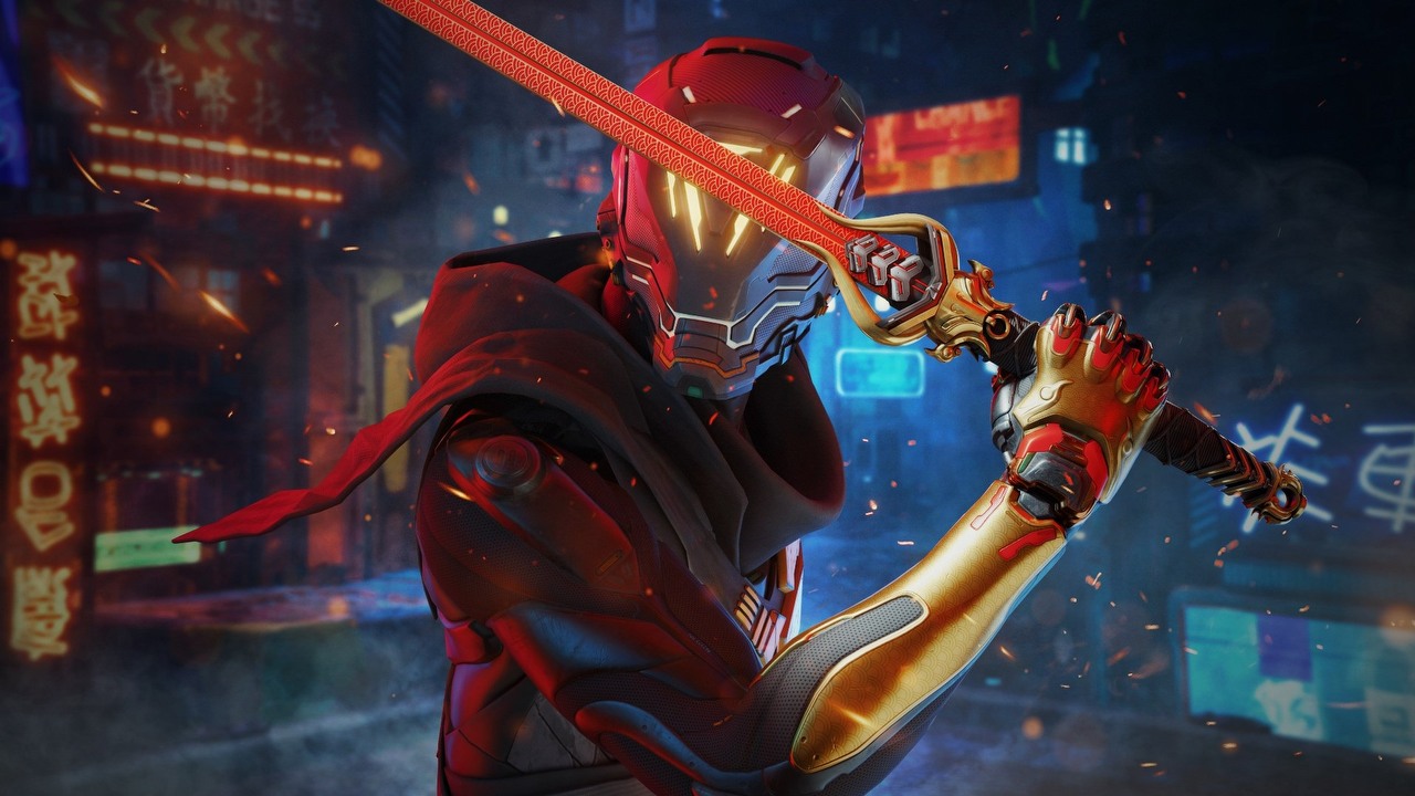 Ghostrunner trafi na PS5 i Xbox Series X/S jesienią.