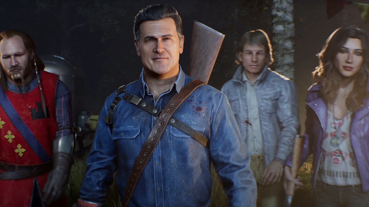 Krwawy gameplay z Evil Dead: The Game.