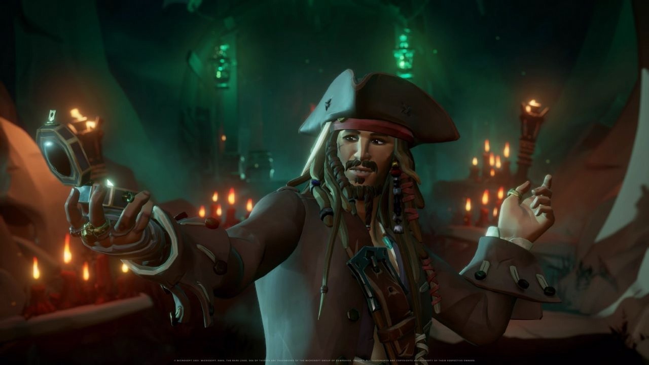 Jack Sparrow powraca w Sea of Thieves; nadchodzi darmowa aktualizacja.