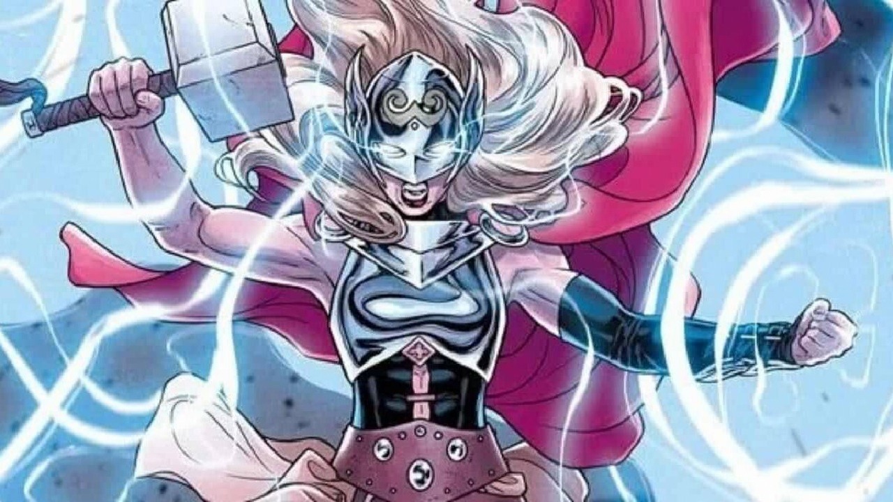 Potężna Thor z Mjolnirem na pierwszych grafikach z Thor: Love and Thunder.