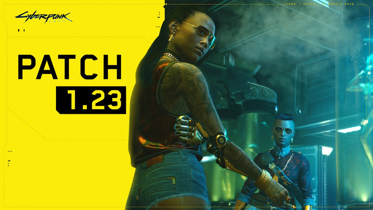 Cyberpunk 2077 z patchem 1.23 - poprawki m.in. w zadaniach i optymalizacji.