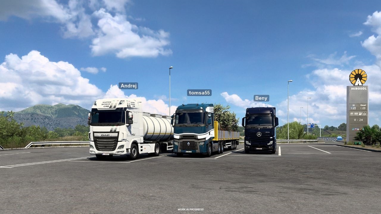 ETS 2 z trybem multiplayer Convoy - ruszyła otwarta beta.