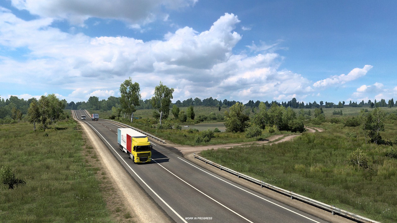 Zielone serce Rosji na screenach z nowego DLC do ETS 2.