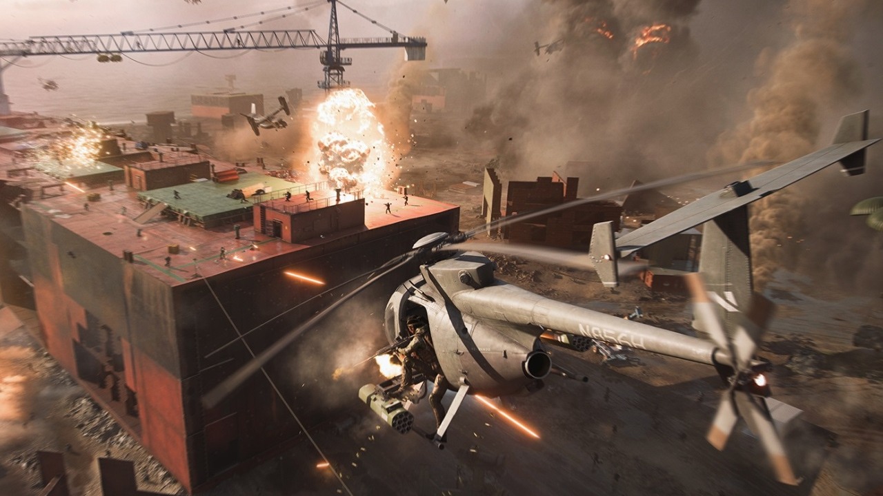 Battlefield 2042 w wersji alfa w bazie PSN.