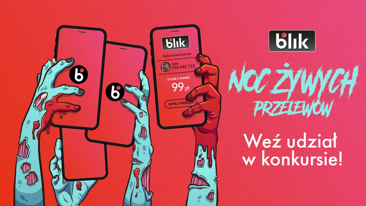 Konkurs BLIK - TVGRY vs zombie.