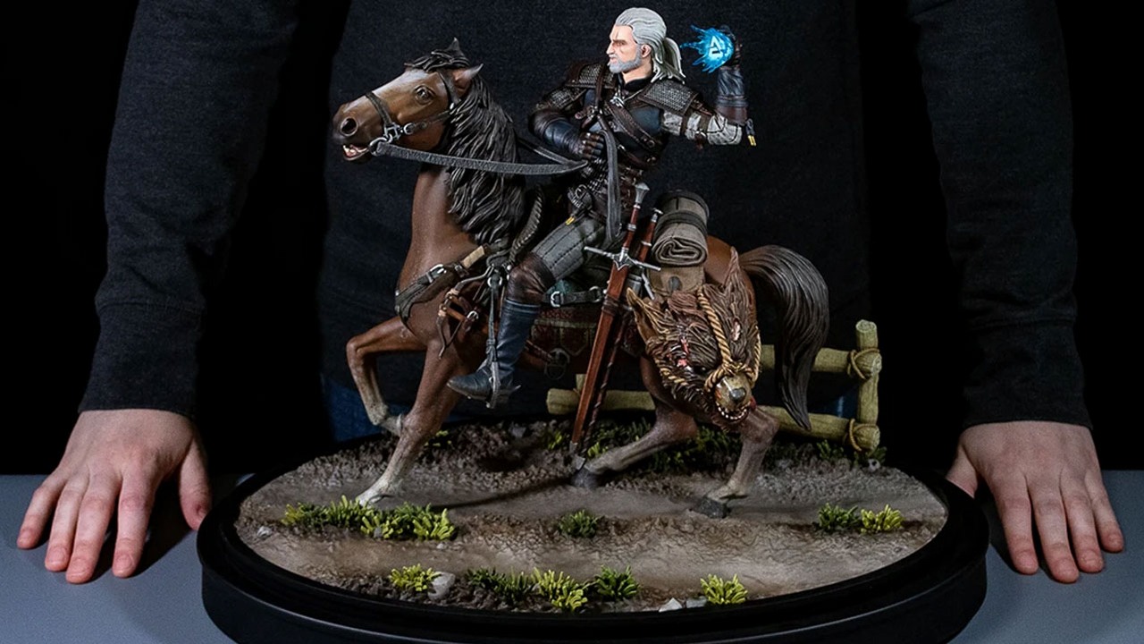 Figurka Wiedźmina i Płotki robi wrażenie detalami oraz ceną.