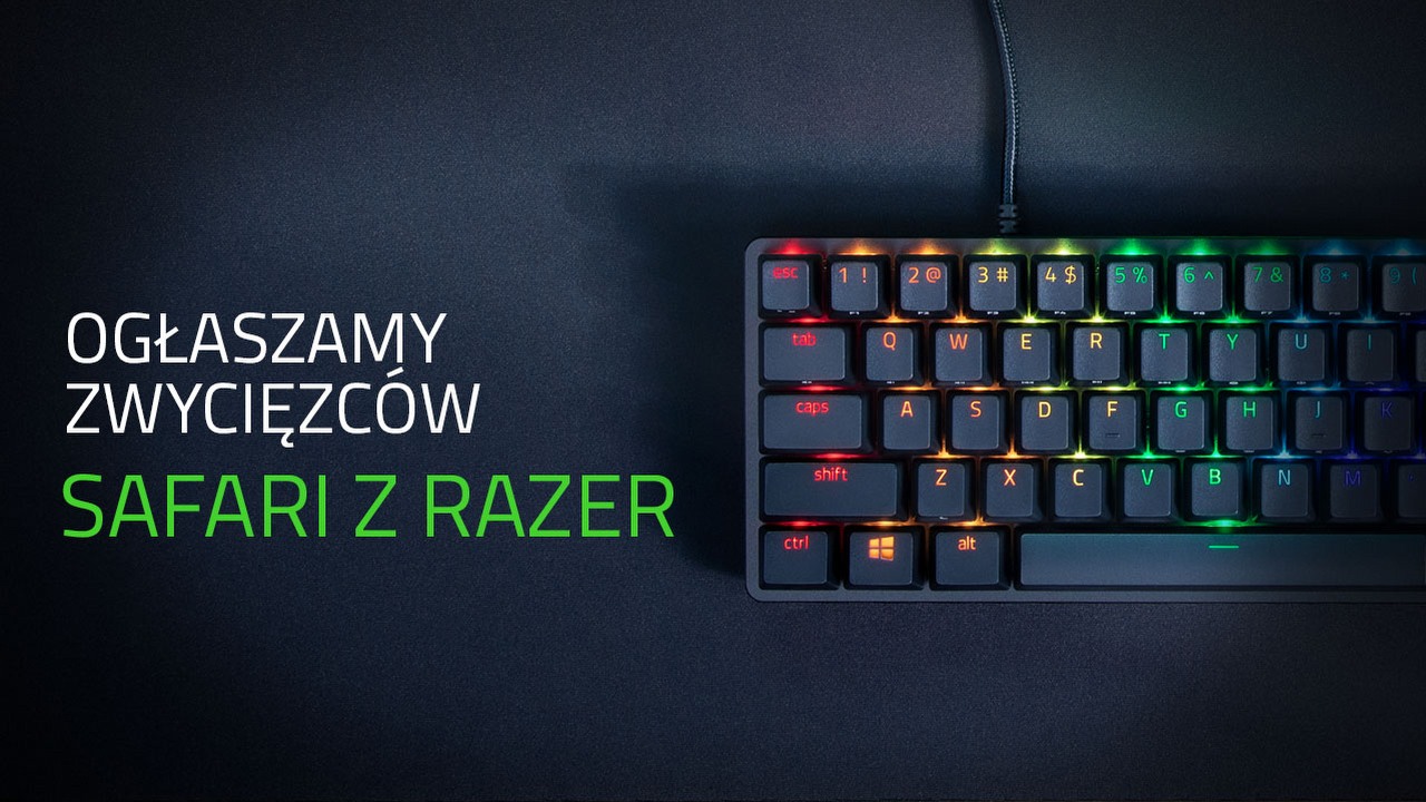 Konkurs Safari z Razer - ogłaszamy zwycięzców!.