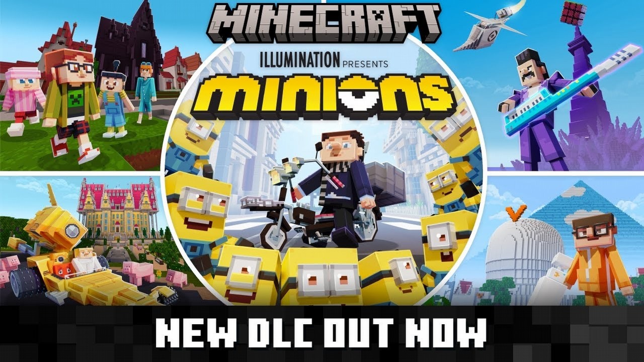 Minionki rozrabiają w Minecraft; dziś premiera nowego DLC.
