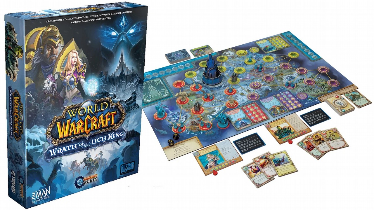 WoW: Wrath of The Lich King nową grą planszową od twórców Pandemic.