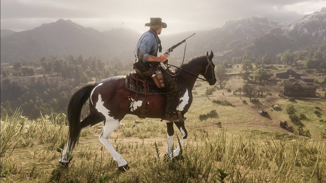 RDR2 - gracz stworzył film obrazujący imponujący system pogody.