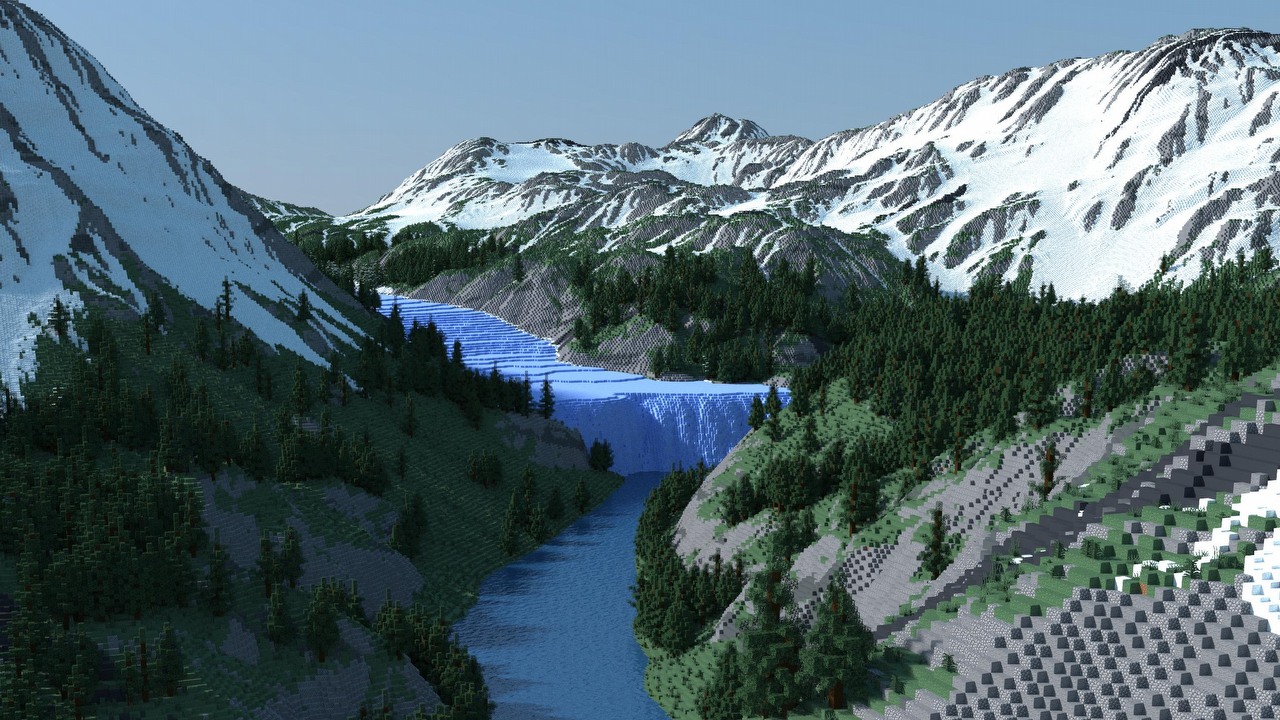 Mapa do Minecrafta tak realistyczna, że gracze mylą ją z prawdziwym zdjęciem.