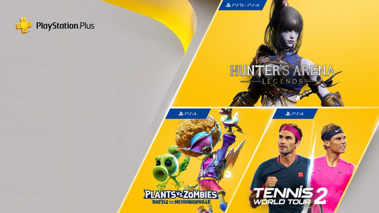 PS Plus na sierpień 2021 - Plants vs Zombies: Battle for Neighborville, Tennis World Tour 2 i Hunter's Arena: Legends.