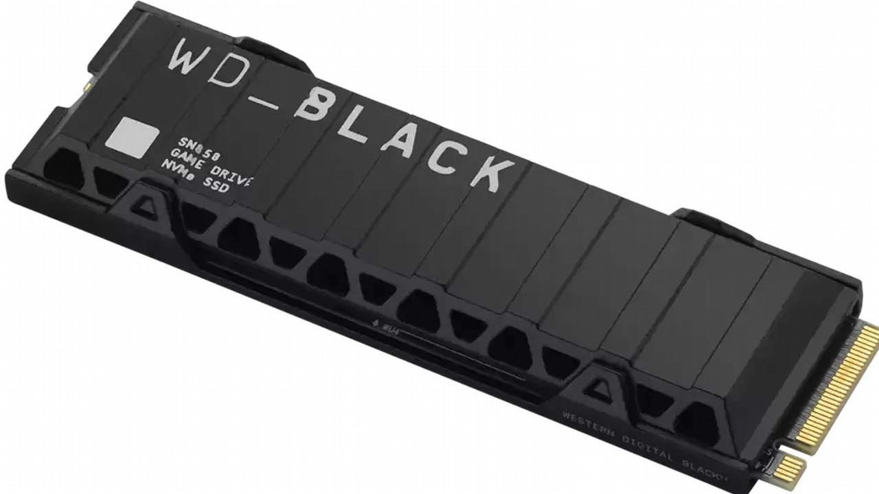 WD_BLACK SN850 drugim dyskiem SSD kompatybilnym z PS5.