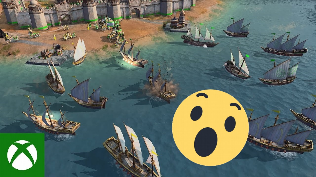 Age of Empires 4 na nowych trailerach, a tam muzułmanie i bitwy na morzu.