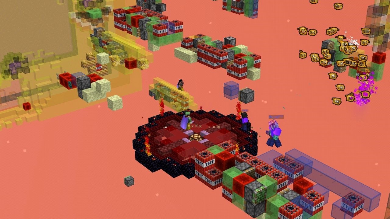 Missile Wars powraca do Minecrafta w nowej odsłonie; poznajcie Rocket Riders.
