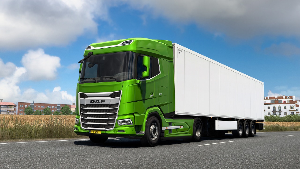 ETS2 - twórcy prezentują odświeżoną ciężarówkę DAF XF.