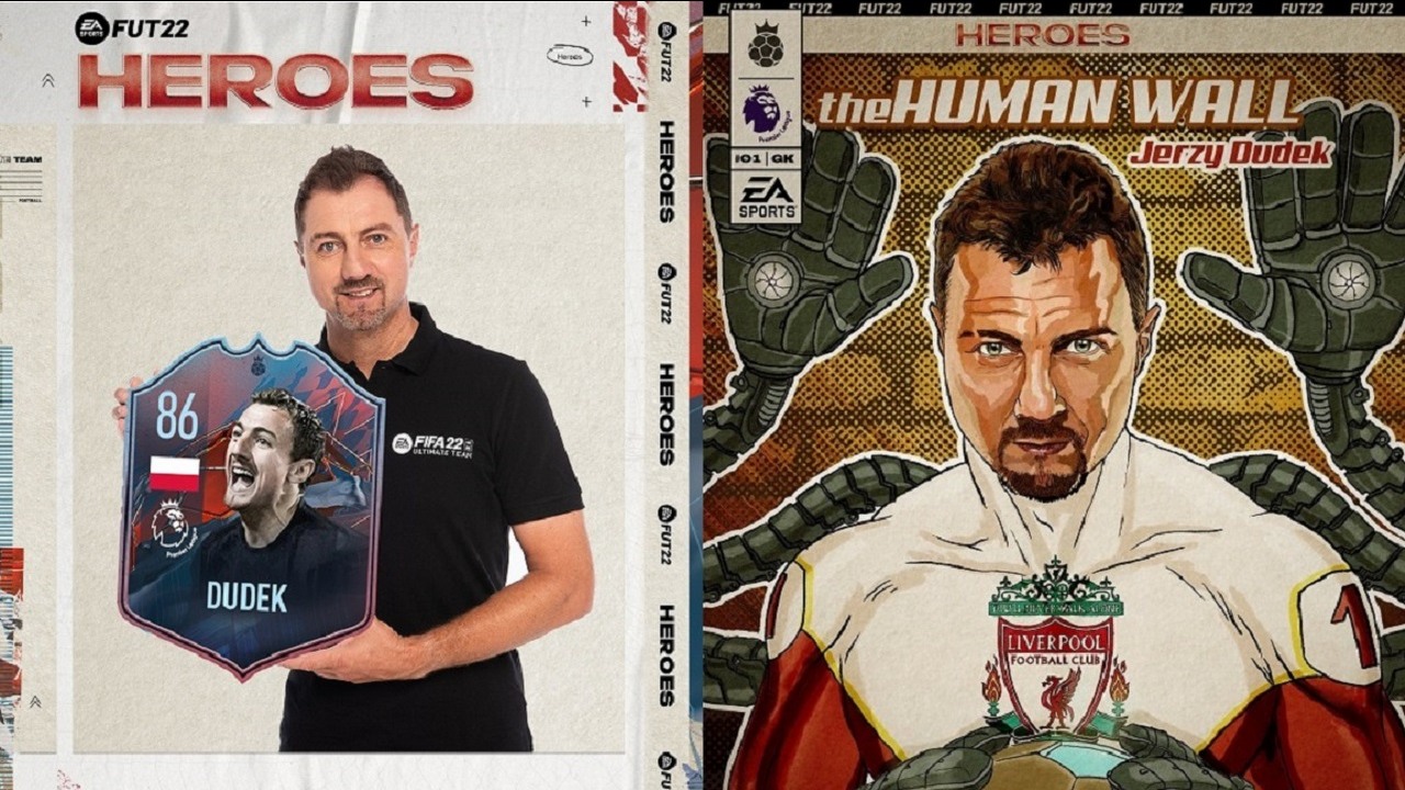 FIFA 22 - Jerzy Dudek w drużynie FUT Heroes.