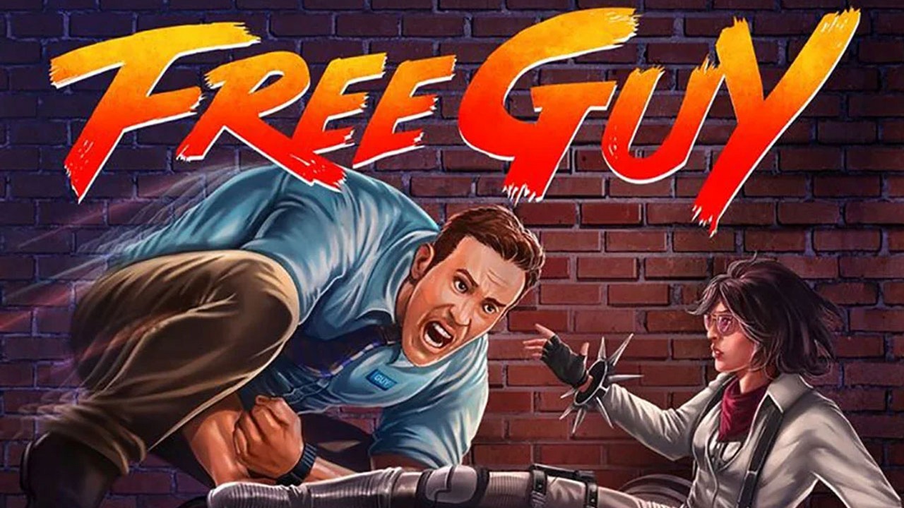 Minecraft i GTA inspiracją dla plakatów Free Guya.