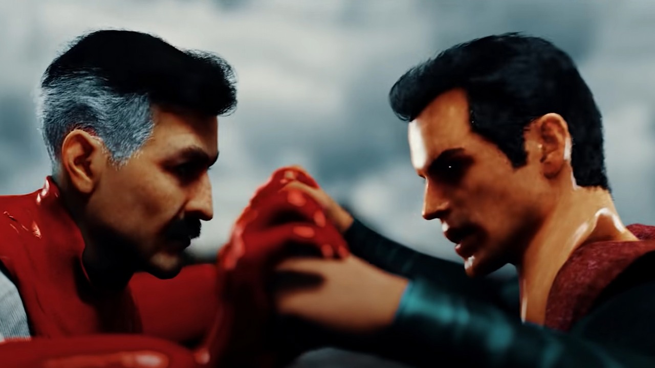 Zobacz wielkie starcie Supermanów na fanowskim filmiku.