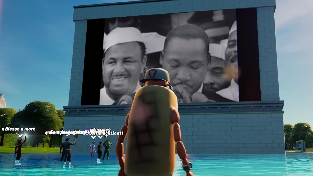 W nowym wydarzeniu w Fortnite pojawia się przemowa Martina Luthera Kinga Juniora.