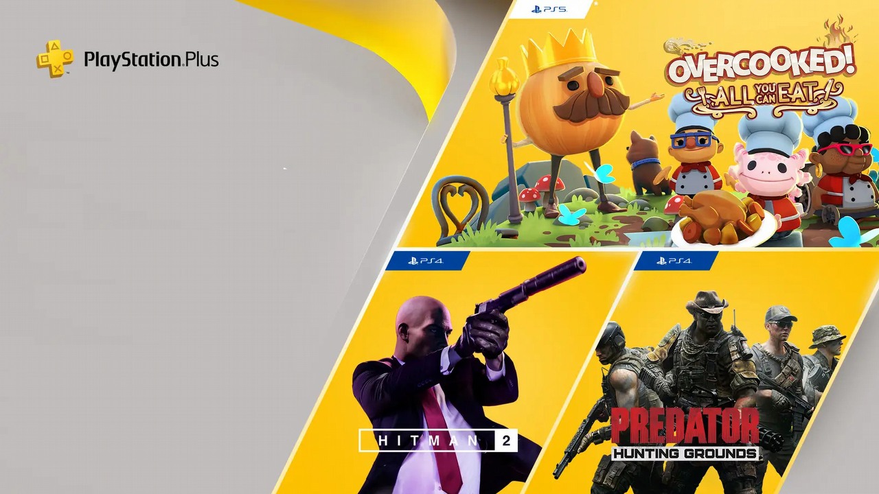 PS Plus na wrzesień 2021 - Hitman 2, Predator: Hunting Grounds i Overcooked!.