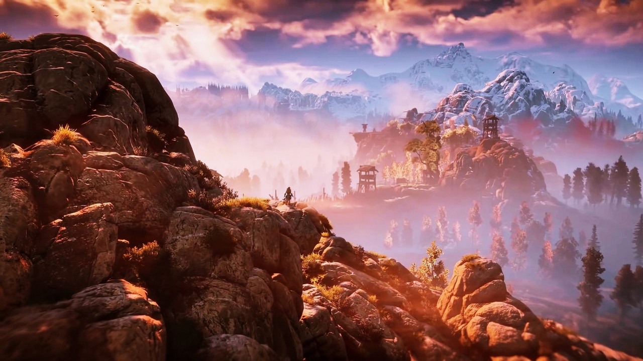 Horizon: Zero Dawn na PS5; zaktualizowana gra działa świetnie w 60 FPS.