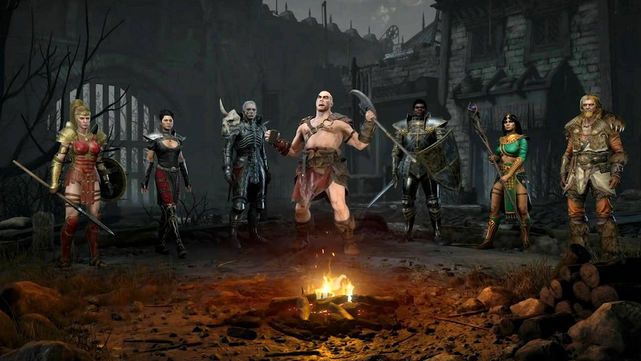 Diablo 2: Resurrected - wszystkie klasy na zwiastunach.