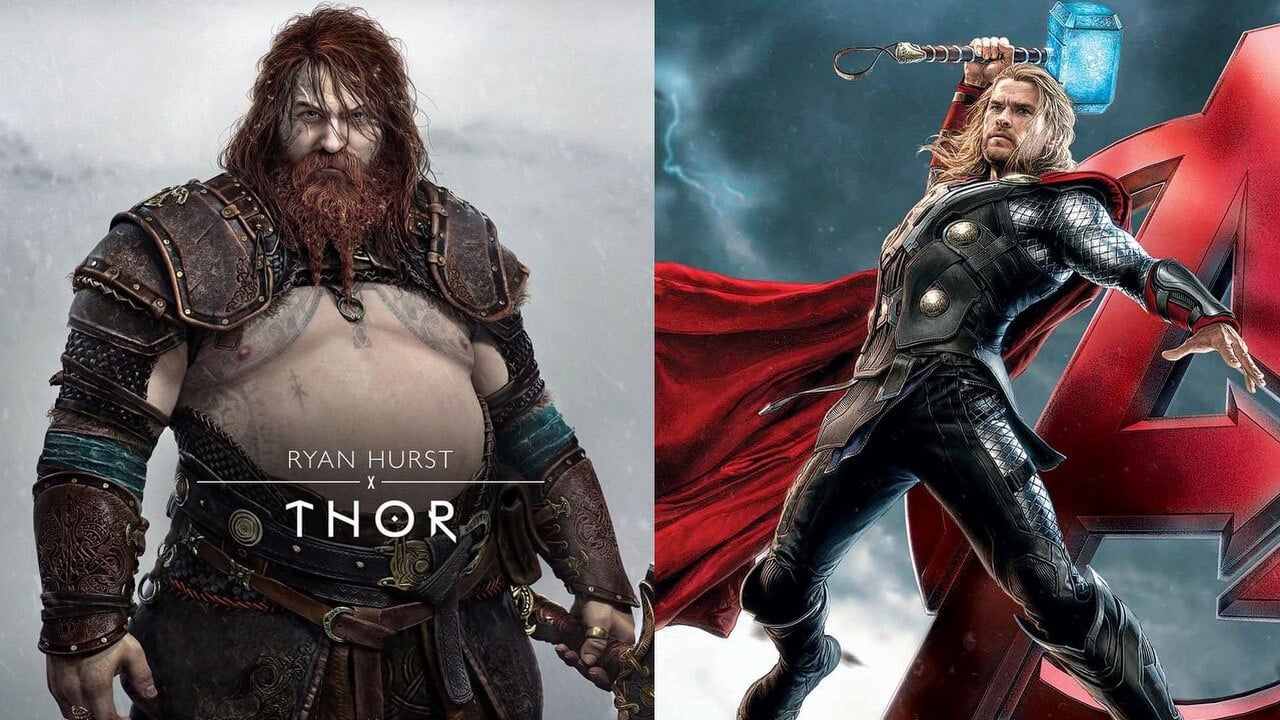 God of War Ragnarok: ujawniono wygląd Thora i internet oszalał.