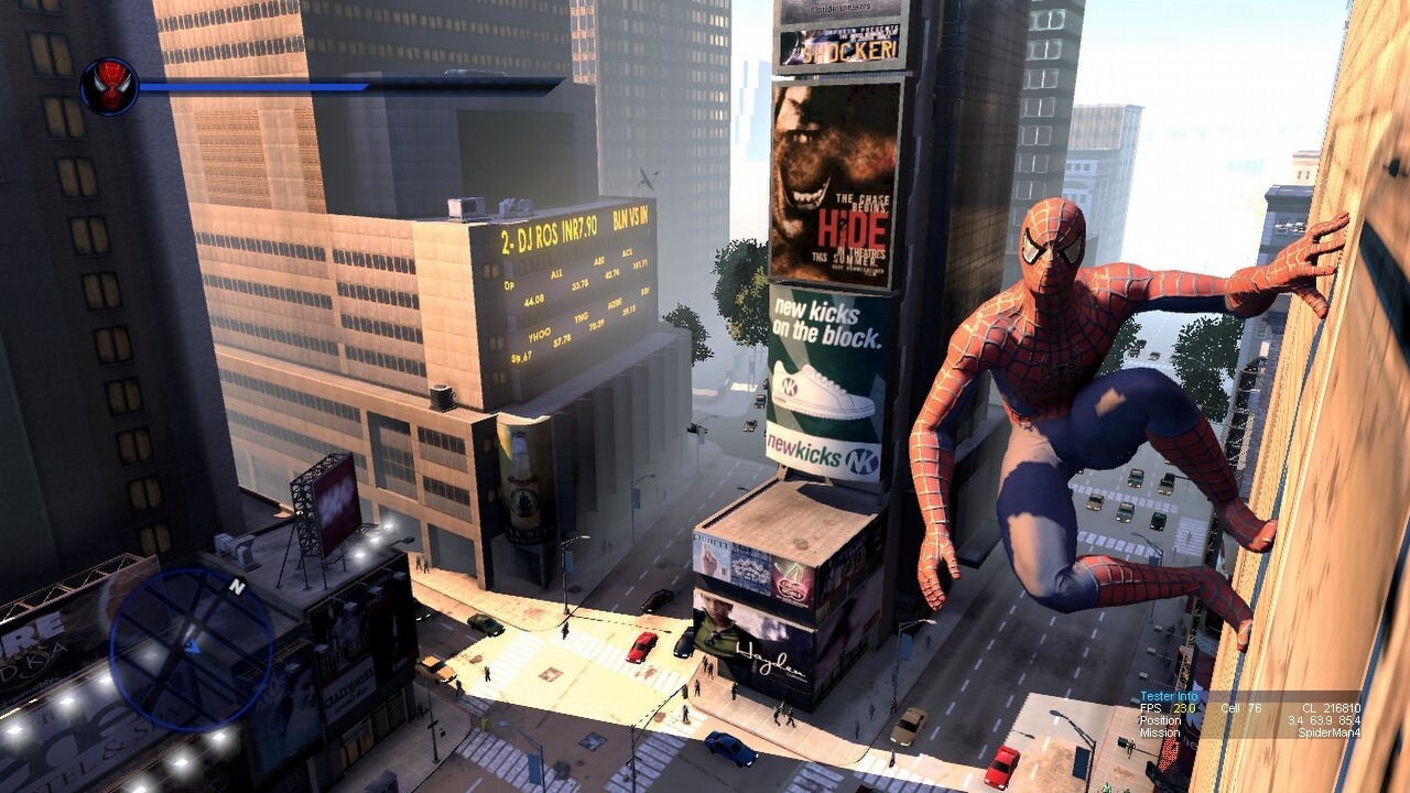 Skasowany Spider-Man 4 na nowym gameplayu.