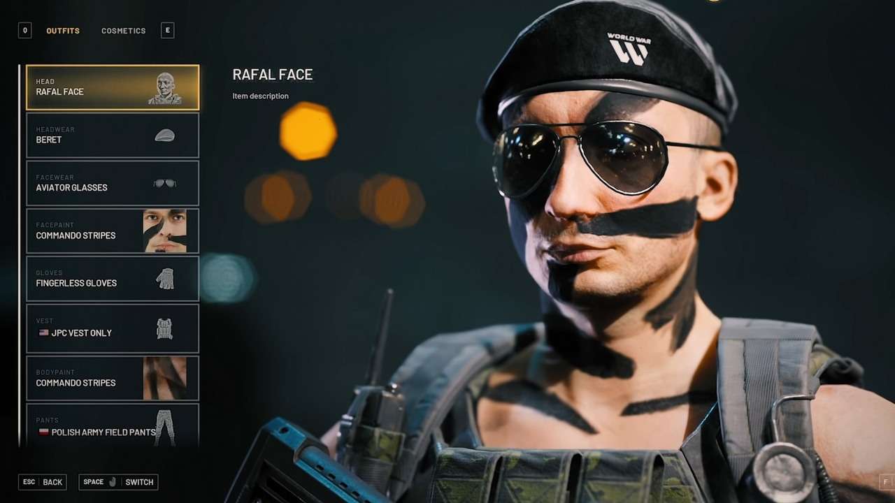 World War 3 przed reaktywacją - twórcy chwalą się personalizacją wyglądu postaci.