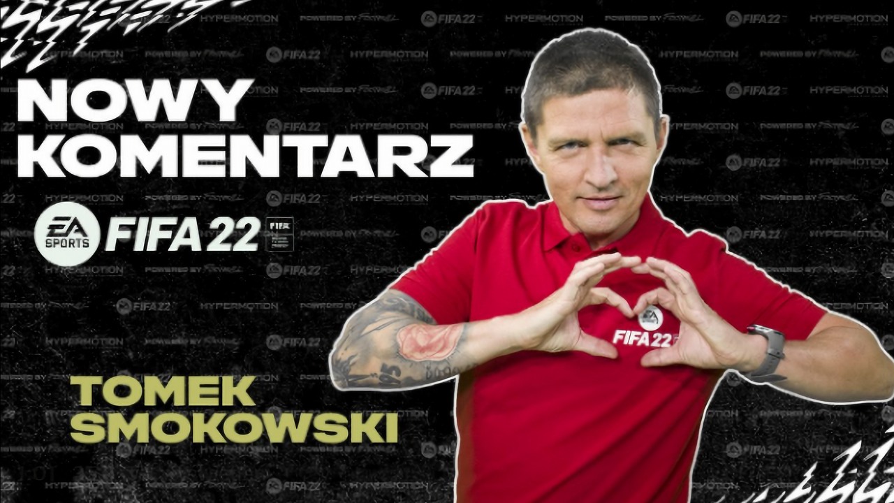 Dariusz Szpakowski zastąpiony. Tomasz Smokowski głosem FIFA 22.
