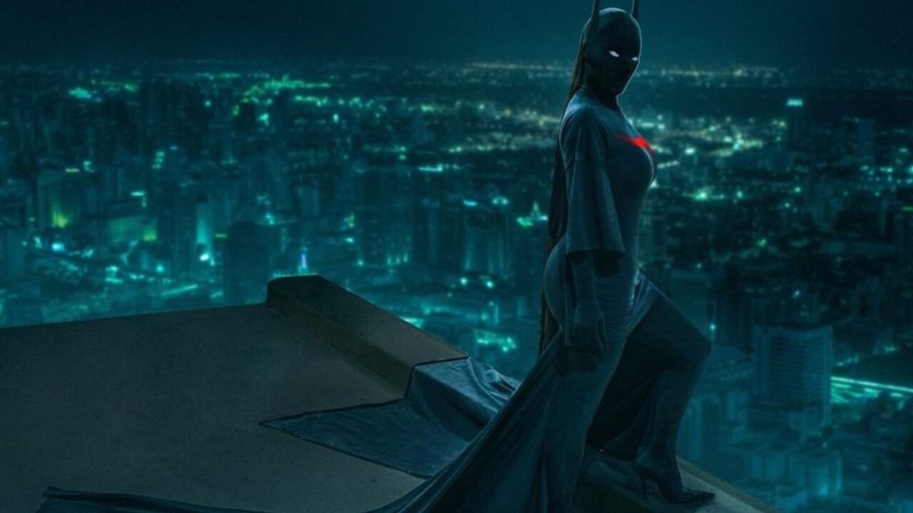 Zobacz Kim Kardashian jako Batmana.