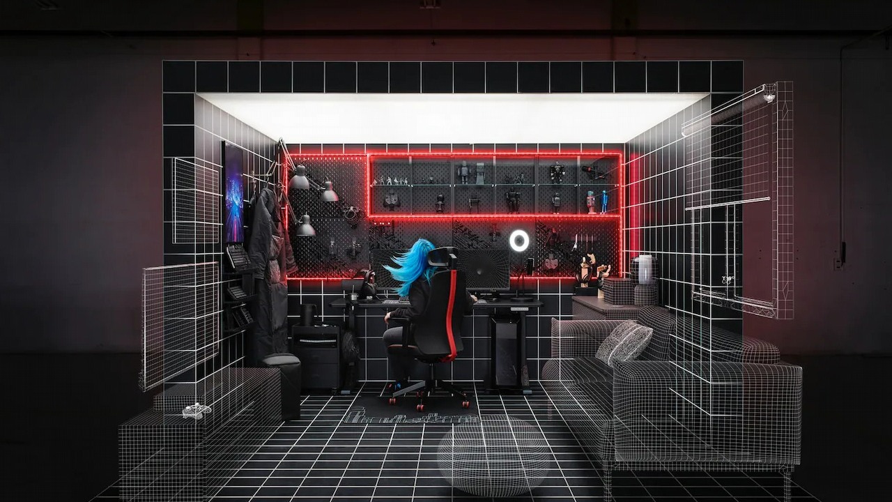 IKEA idzie w gaming, nowe meble dla graczy od października.