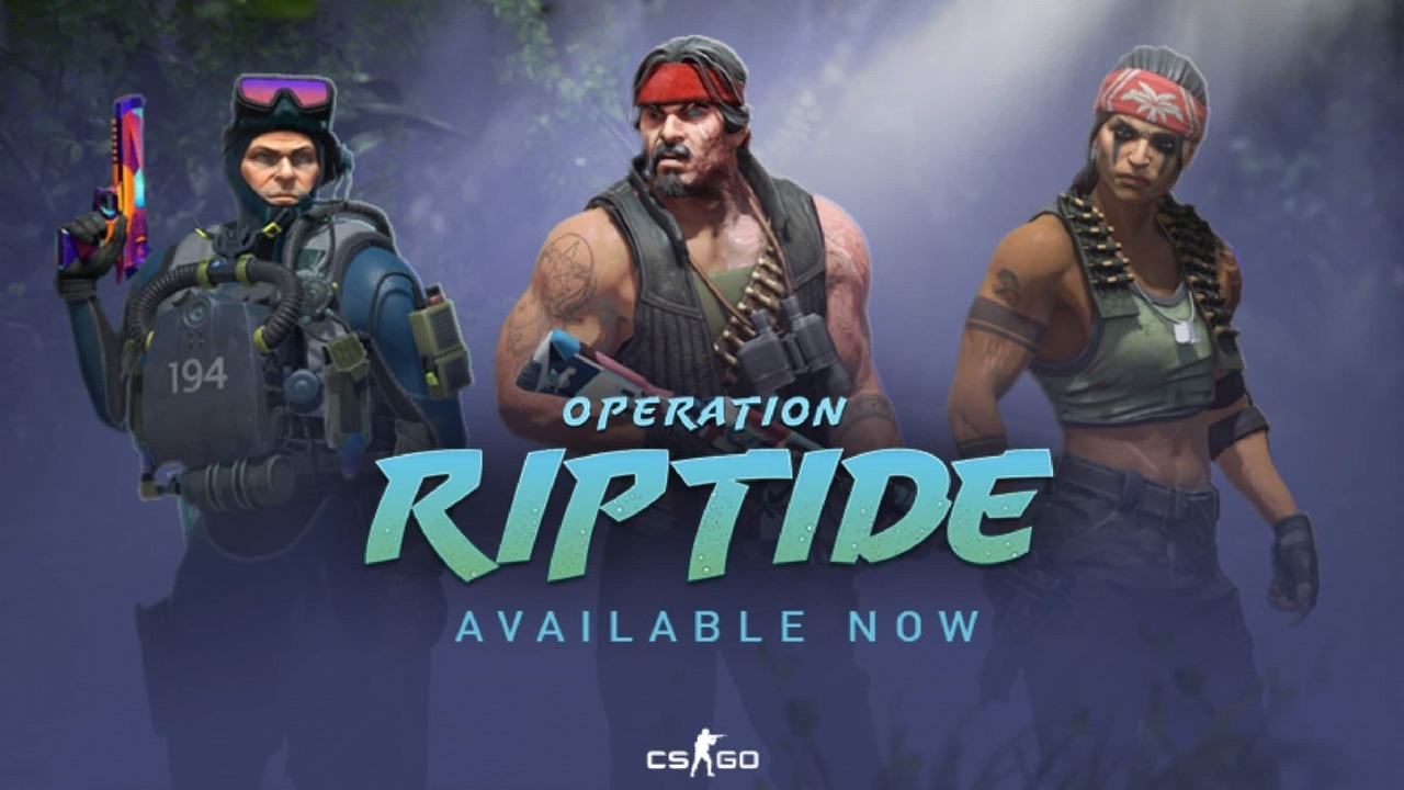 CS:GO Operation Riptide już dostępne; nowe mapy, misje i tryb gry.