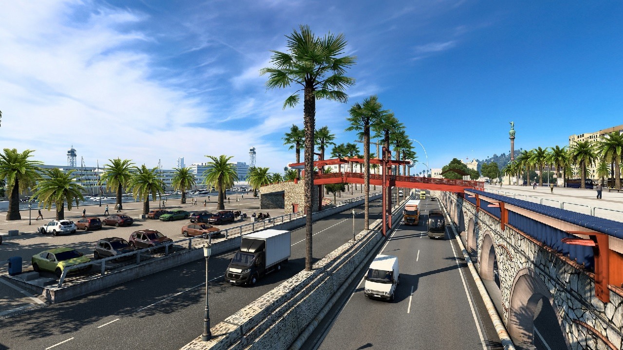 Euro Truck Simulator 2: Iberia otrzyma malownicze darmowe drogi.