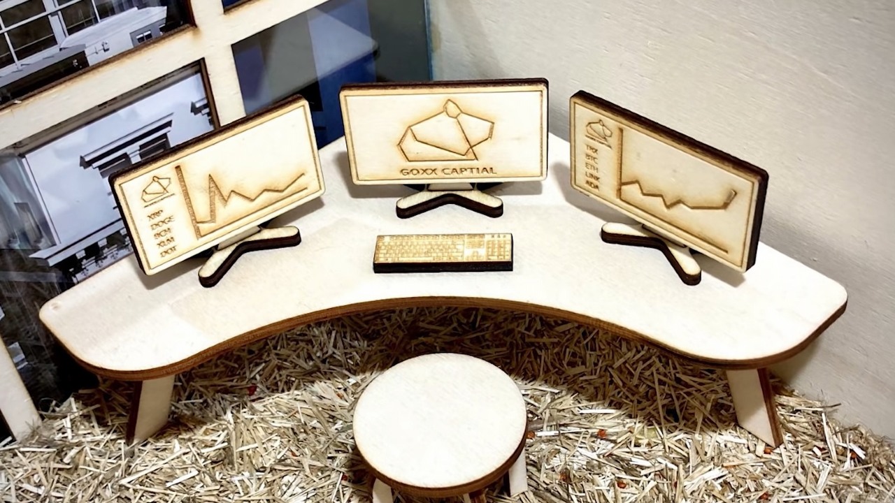 Chomik handlował kryptowalutami, zarobił więcej niż Warren Buffet.