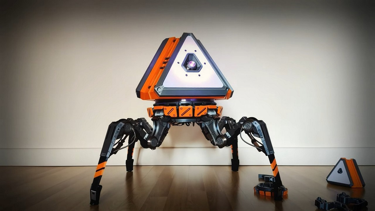 Robot z Apex Legends na żywo; potrafi być niemiły.