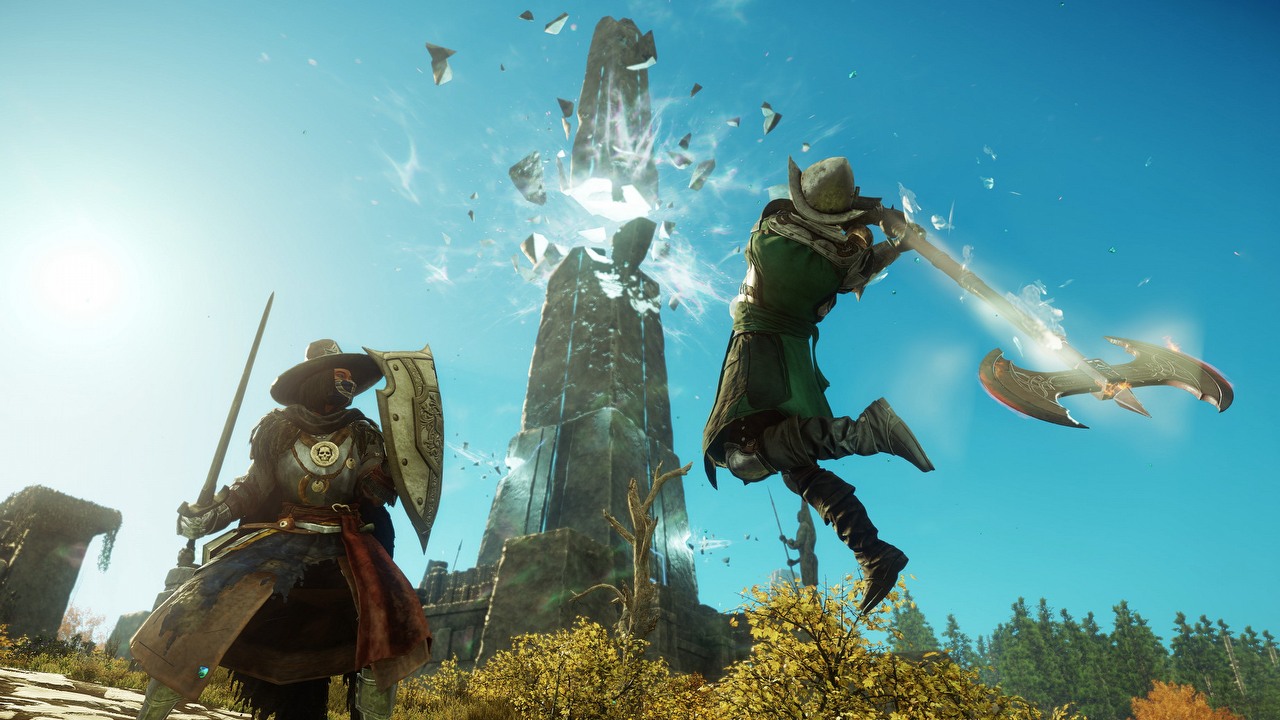 New World najpopularniejszym MMORPG w historii Steam.