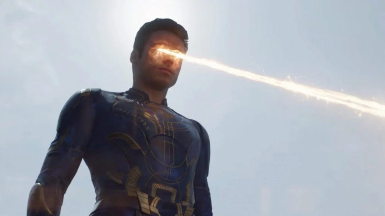 Zobacz filmik ukazujący moce Eternals.