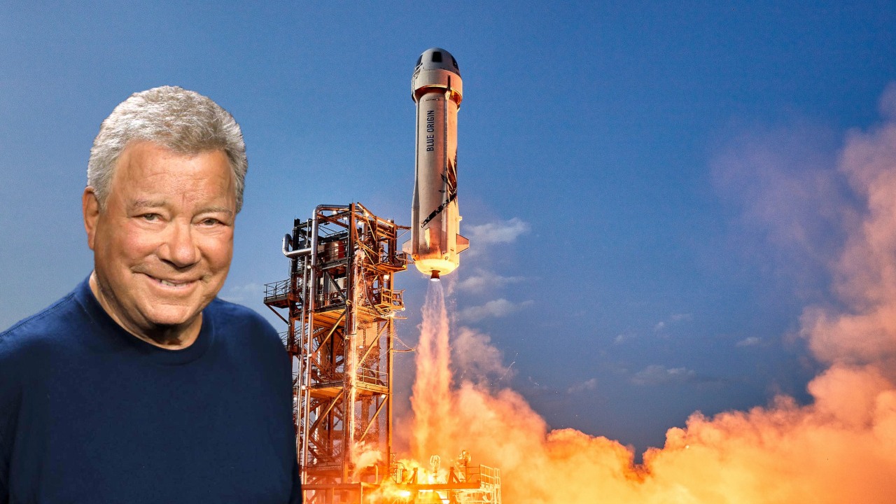 Ma 90 lat i leci w kosmos. Gwiazdor Star Treka jest nie do zdarcia.