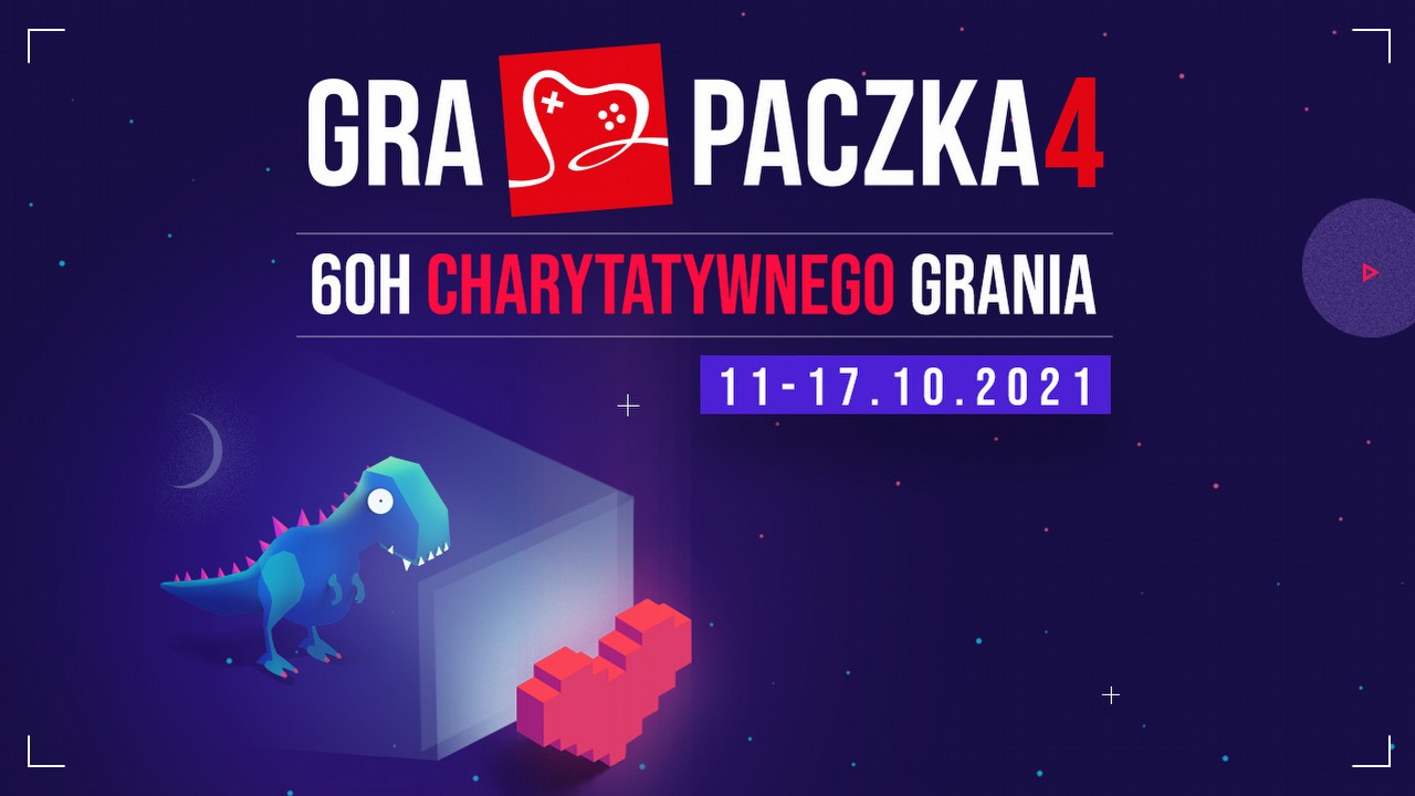Gra Paczka 4; dziś oficjalne rozpoczęcie charytatywnej akcji wspieranej przez streamerów.