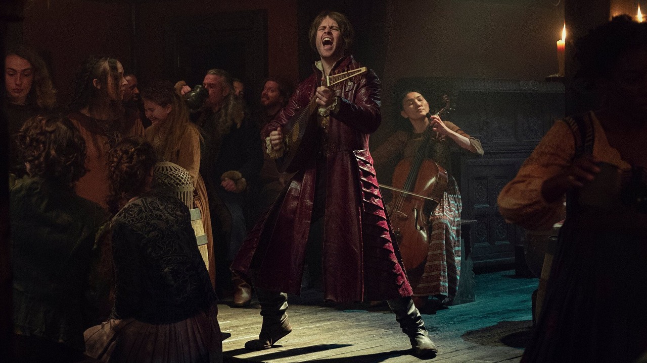 Zobacz nowy plakat 2. sezonu Wiedźmina. Jaskier na Halloween przebrał się za Geralta.