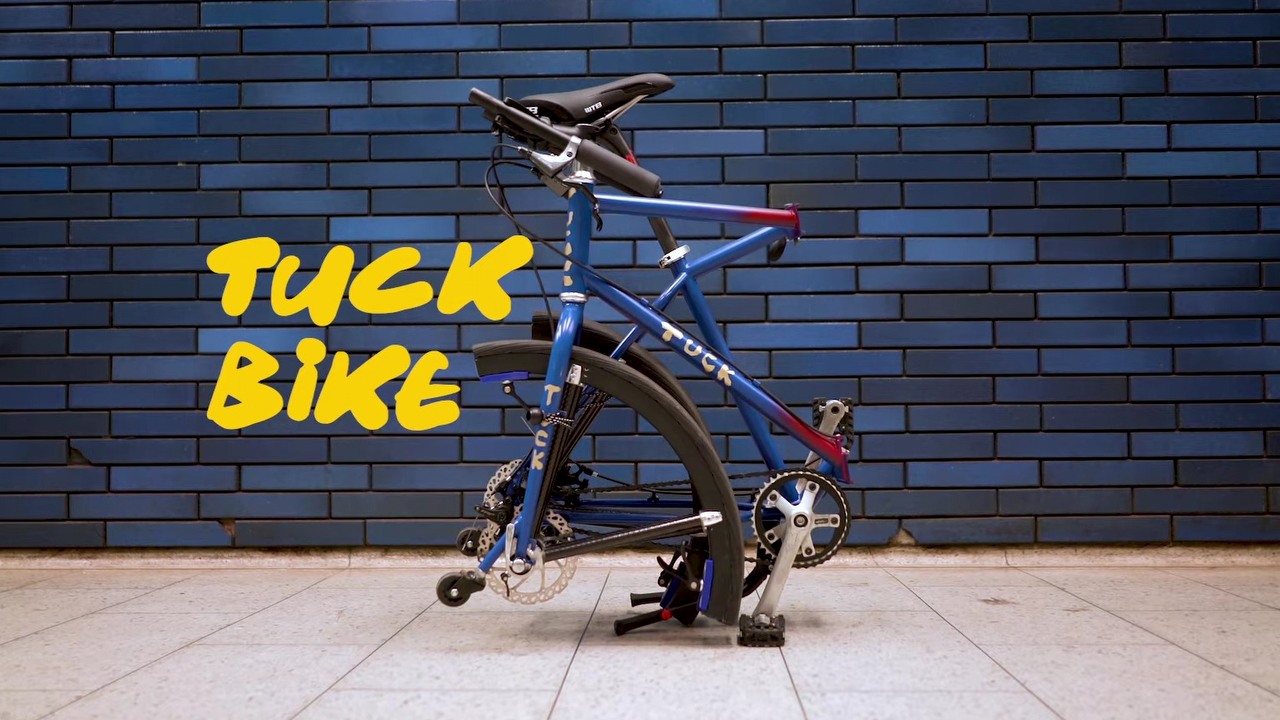 Składane koła w rowerach Tuck Bike - to nowy wymiar składaków.