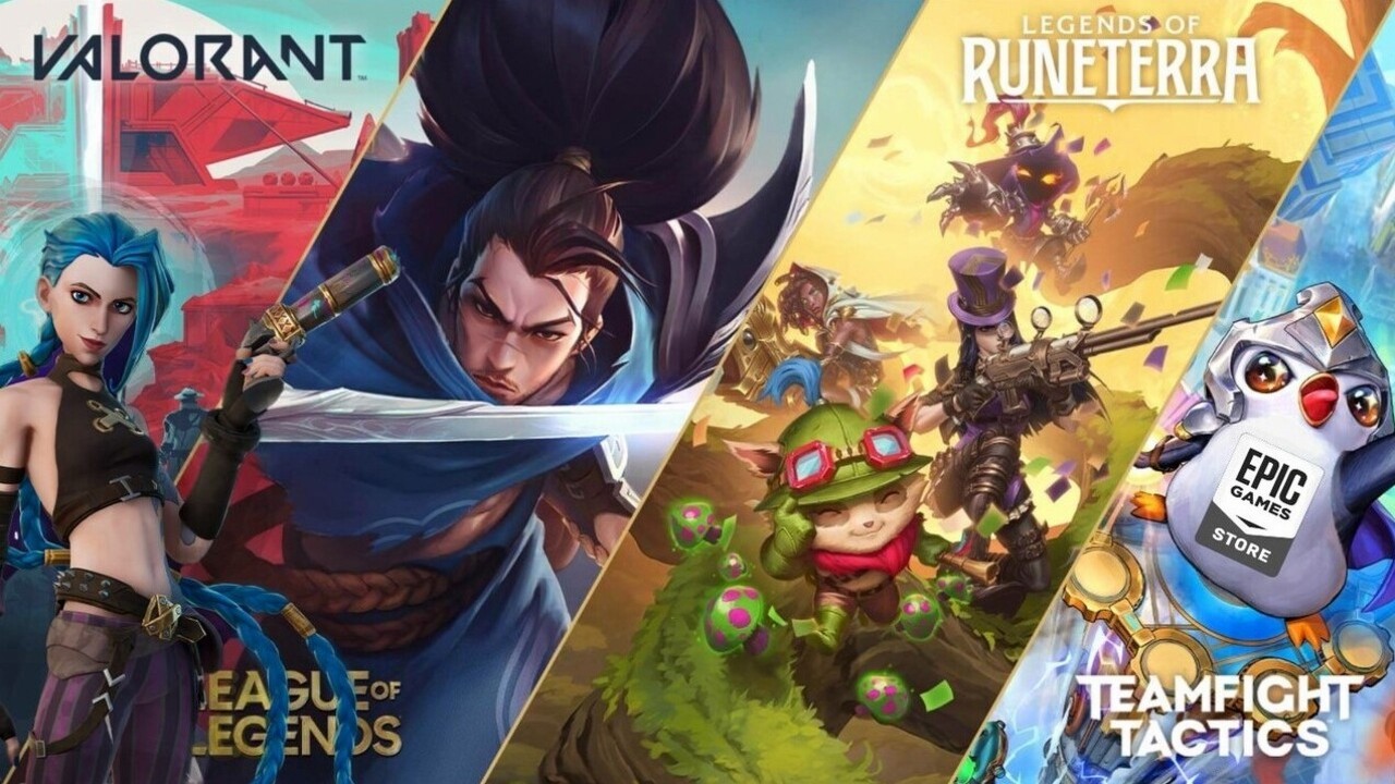 League of Legends i inne gry Riot Games zawitały do Epic Games Store.