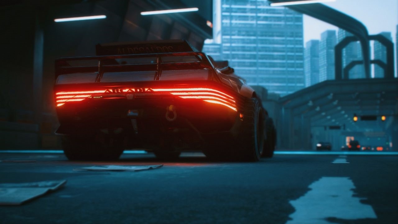 Mod do Cyberpunka 2077 dodaje nowe auto, bez podmiany pozostałych.