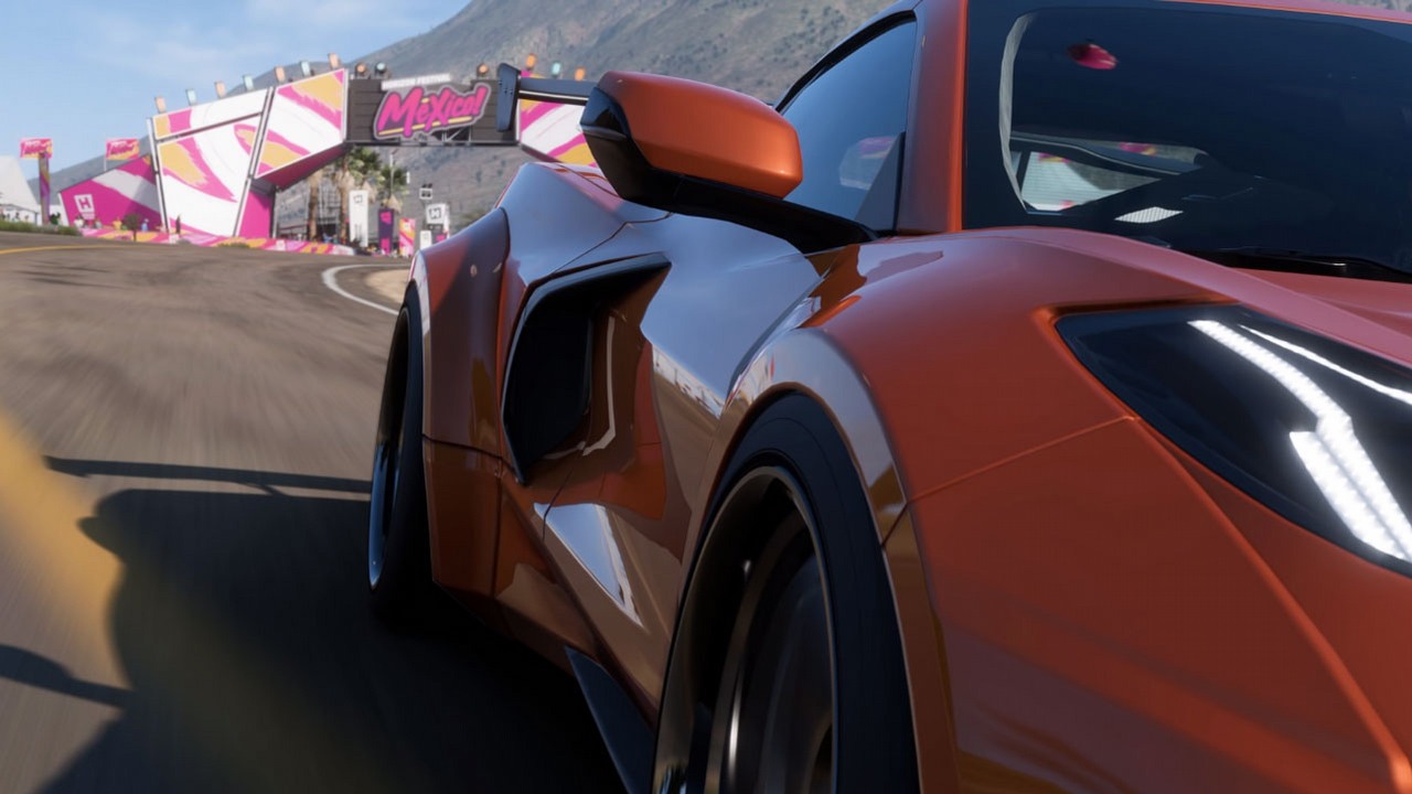 Forza Horizon 5 z ray tracingiem w wyścigach dzięki modowi.