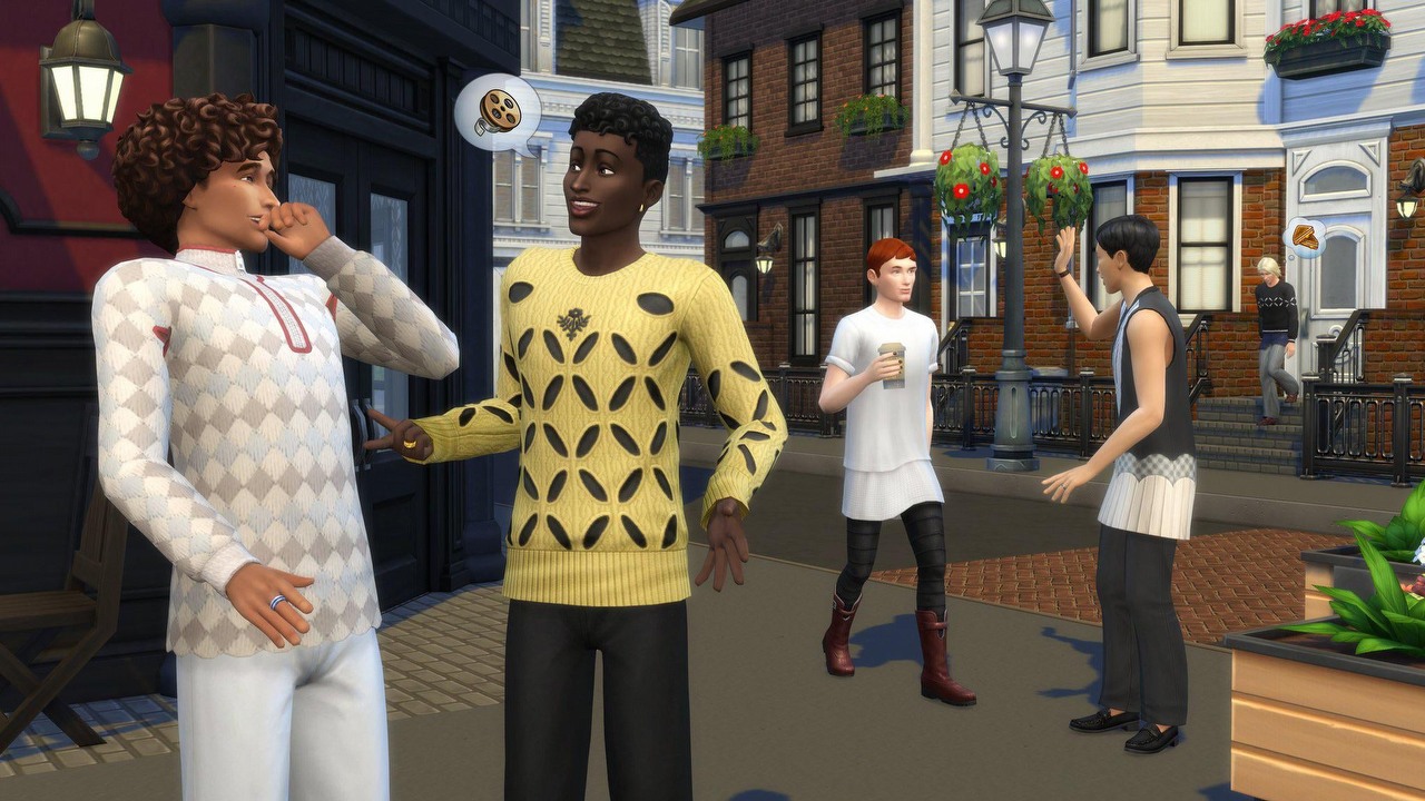 Męskie spódnice w The Sims 4; nowe DLC Modern Menswear.