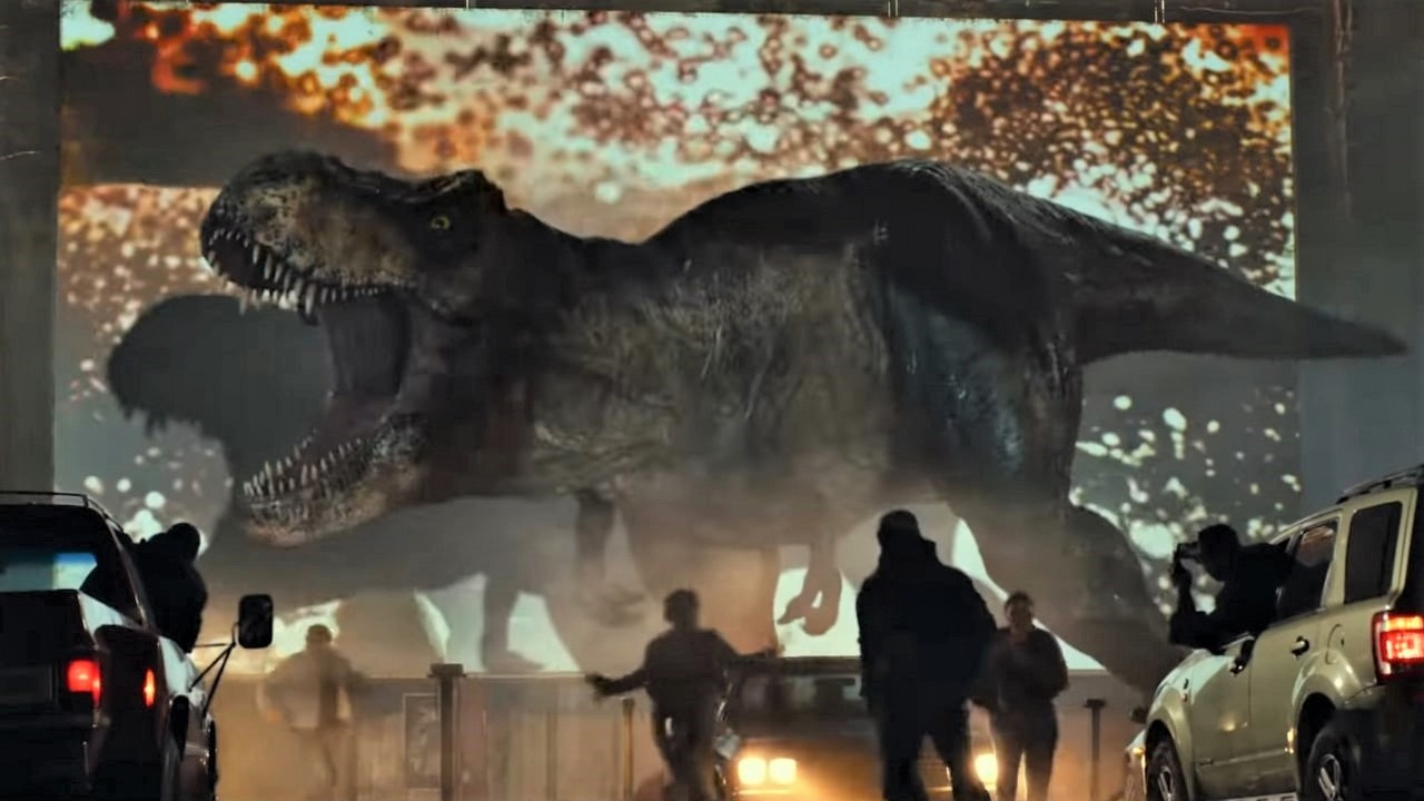 Potężny T.rex w prologu Jurassic World 3.