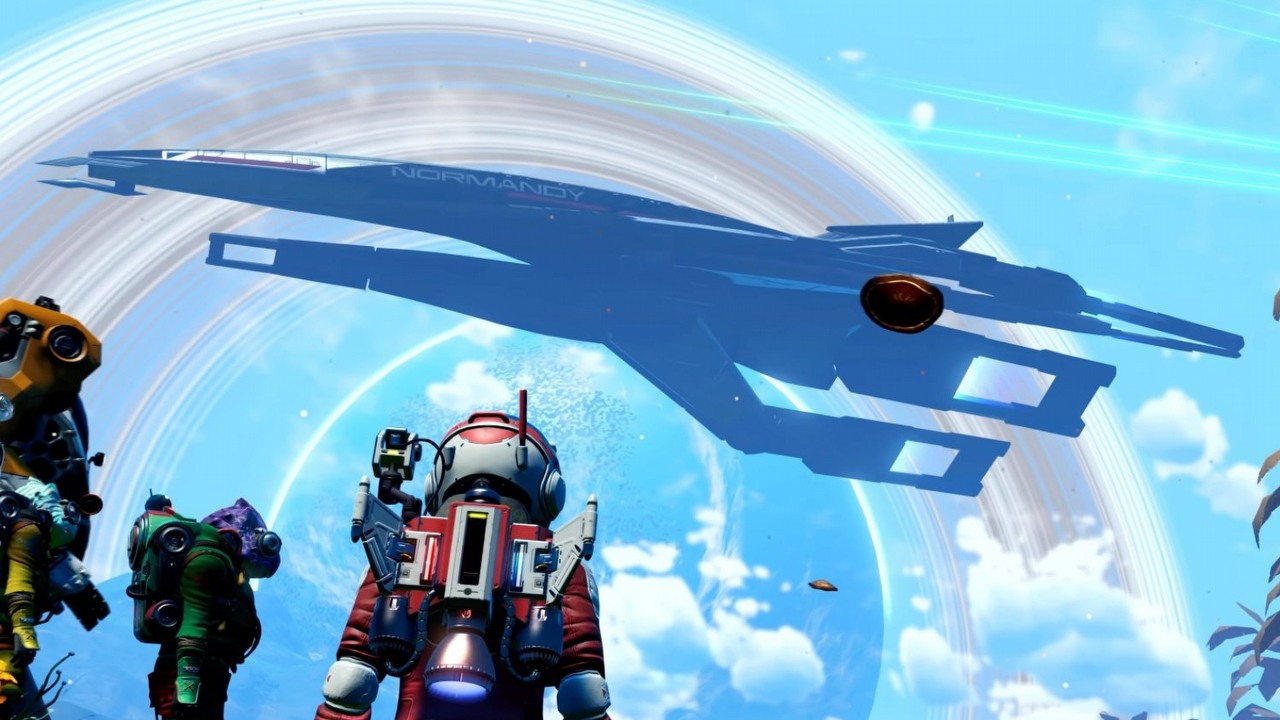 Normandia z Mass Effect znów będzie dostępna w No Man's Sky.